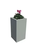 Donica z włókna szklanego 30x30x60 cm Tower PREMIUM