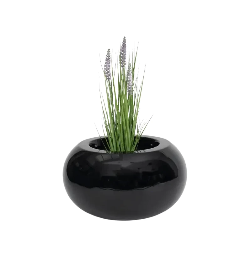 donica-okragla-czarna1-ufo-wlokn.webp