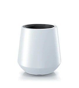 Donica biała wysoka 44 cm Heos