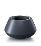 Duża donica antracytowa 60 cm Heos