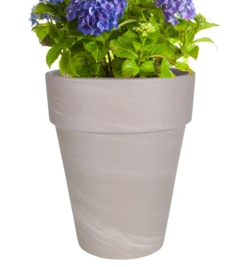 Donica z terakoty XL 45 cm Granit | 39x45 cm