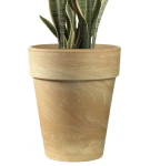 Donica z terakoty XL 37 cm Marmur | 31x37 cm