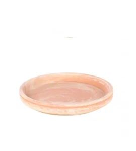 Podstawka z terakoty 32 cm Marmur (prosty rant)