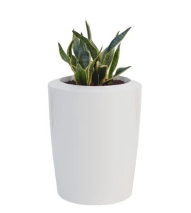 Donica z włókna szklanego 60 cm Anakena BIAŁA | 50 x 60 cm