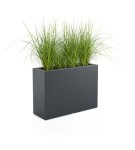 Donica prostokątna 85cm Lungo Grande ANTRACYT | 85x60 cm