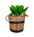 Donica drewniana wisząca, różne kolory i rozmiary