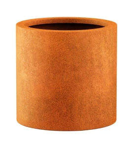 Donica metalowa - Corten Circulo 5| 60x60 cm