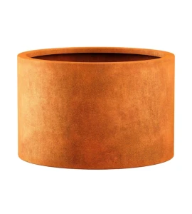 Donica metalowa - Corten Circulo 8| 90x60 cm