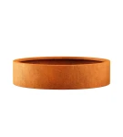 Donica metalowa - Corten Circulo 10| 120x30 cm