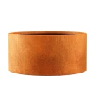 Donica metalowa - Corten Circulo 11| 120x60 cm