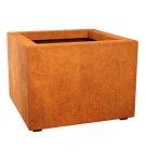 Donica metalowa - Corten Bajo 5| 60x60x45 cm