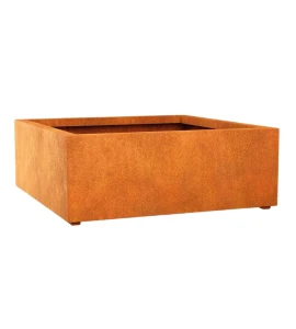 Donica metalowa - Corten Bajo 7 | 120x120x45 cm