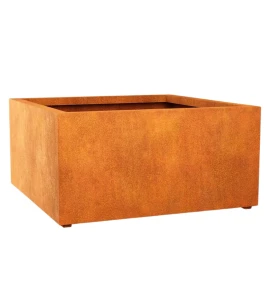 Donica metalowa - Corten Bajo 9 | 120x120x60 cm