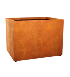 Donica długa Corten Largo 9| 120x90x90 cm