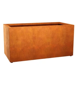 Donica długa Corten Largo 10| 180x90x90 cm