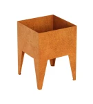Donica na nóżkach Corten Pierna 1| 45x45x60 cm