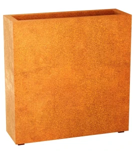 Donica prostokątna Corten Estrecho 3| 90x30 cm