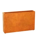 Donica prostokątna Corten Estrecho 7| 150x30 cm