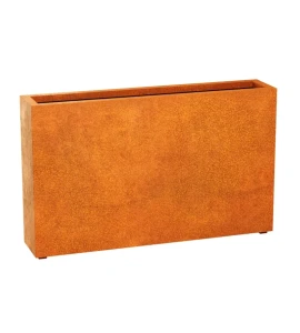 Donica prostokątna Corten Estrecho 7| 150x30 cm