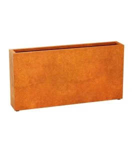 Donica prostokątna Corten Estrecho 9| 180x30 cm