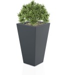 Donica wysoka 70cm Slim Line S ANTRACYT | 41x70 cm