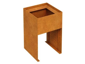 Donica na nóżkach Corten Planta 4 | 50x50 cm