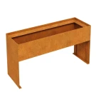 Donica na nóżkach Corten Planta 6 | 50x150 cm