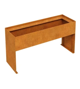 Donica na nóżkach Corten Planta 6 | 50x150 cm