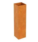 Donica bez rantów Corten Rapido A2 | 30x30x120 cm