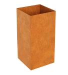 Donica bez rantów Corten Rapido A4 | 60x60x120 cm