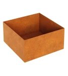 Donica bez rantów Corten Rapido B4 | 90x90x45 cm
