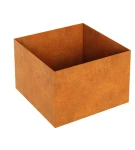 Donica bez rantów Corten Rapido B6 | 90x90x60 cm