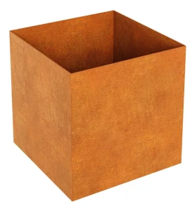 Donica bez rantów Corten Rapido C4 | 90x90x90 cm