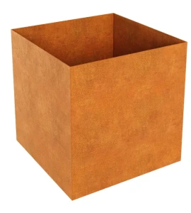Donica bez rantów Corten Rapido C5 | 120x120x120 cm