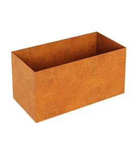 Donica bez rantów Corten Rapido L6 | 120x60x60 cm