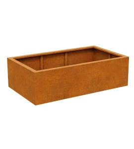 Donica bez dna Corten Nofondo 2 | 140x80x40 cm