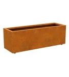 Donica na kółkach Corten Movil 1 | 140x45x45 cm