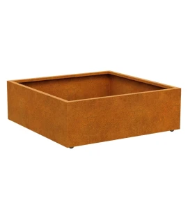 Donica na kółkach Corten Movil 5 | 140x140x45 cm