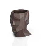 Donica geometryczna głowa 40 cm Adonis corten