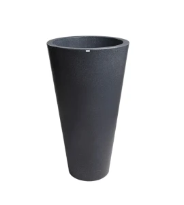Donica wysoka 90 cm Della CIEMNY SZARY | 49x90 cm