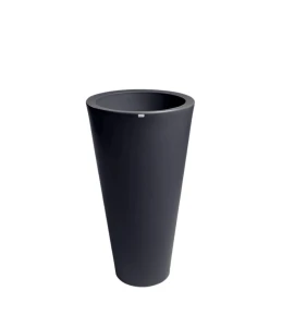 Donica wysoka 75 cm Della ANTRACYT | 40x75 cm