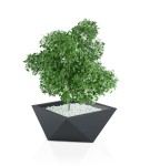 Donica geometryczna Vendetta ANTRACYT | 65x65 cm