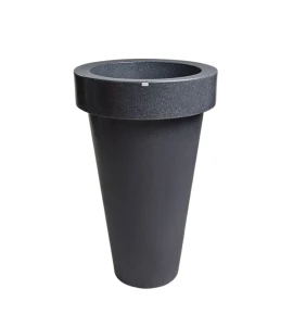 Donica wysoka 90 cm Pons CIEMNY SZARY | 52x90 cm