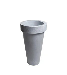 Donica wysoka 75 cm Pons JASNY SZARY | 44x75 cm