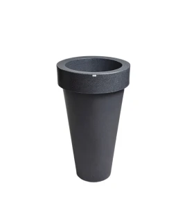 Donica wysoka 75 cm Pons CIEMNY SZARY | 44x75 cm