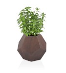 Donica geometryczna Alma CORTEN | 62x53 cm