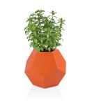 Donica geometryczna Alma POMARAŃCZOWA | 62x53 cm