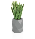 Donica geometryczna Modena SZARA | 46x54 cm