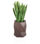 Donica geometryczna Modena CORTEN | 46x54 cm