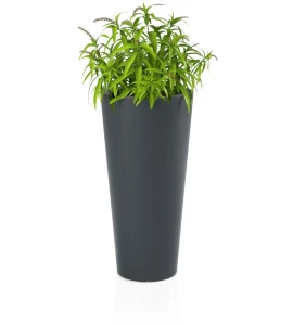 Donica wysoka 80cm Habana ANTRACYT | 40x80 cm